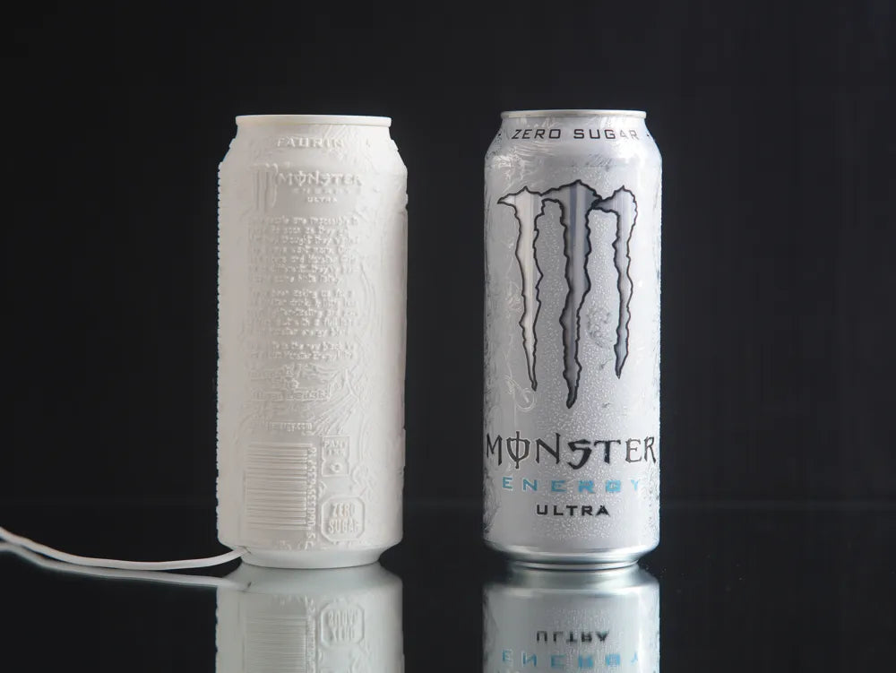 3D Printed Monster Can Lamp
