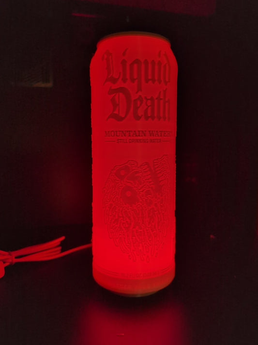 Liquid Death Can Light