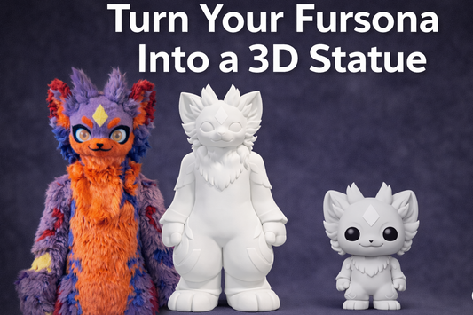 Custom Fursuit Statue From Photos