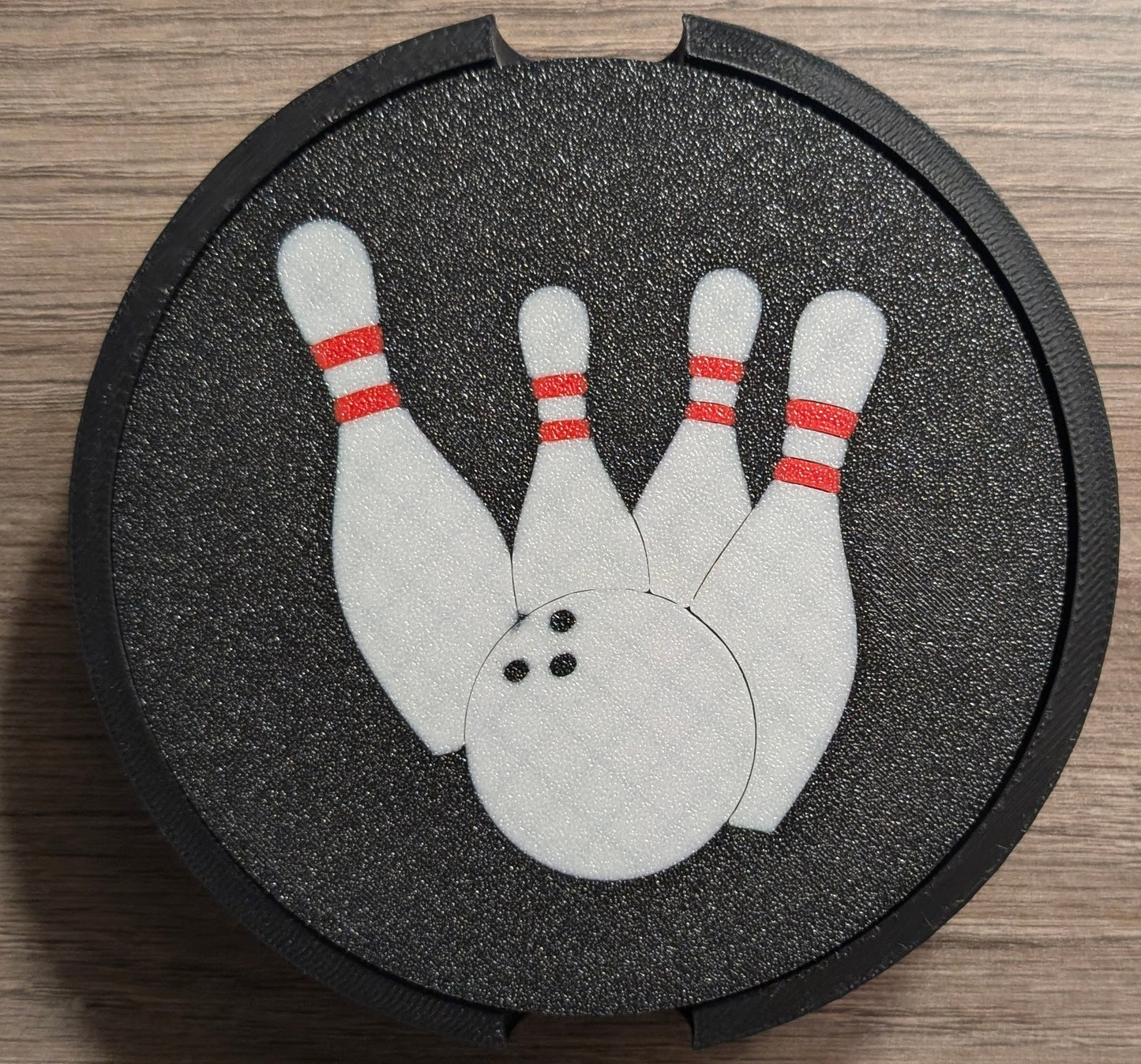 Bowling-Themed Coasters