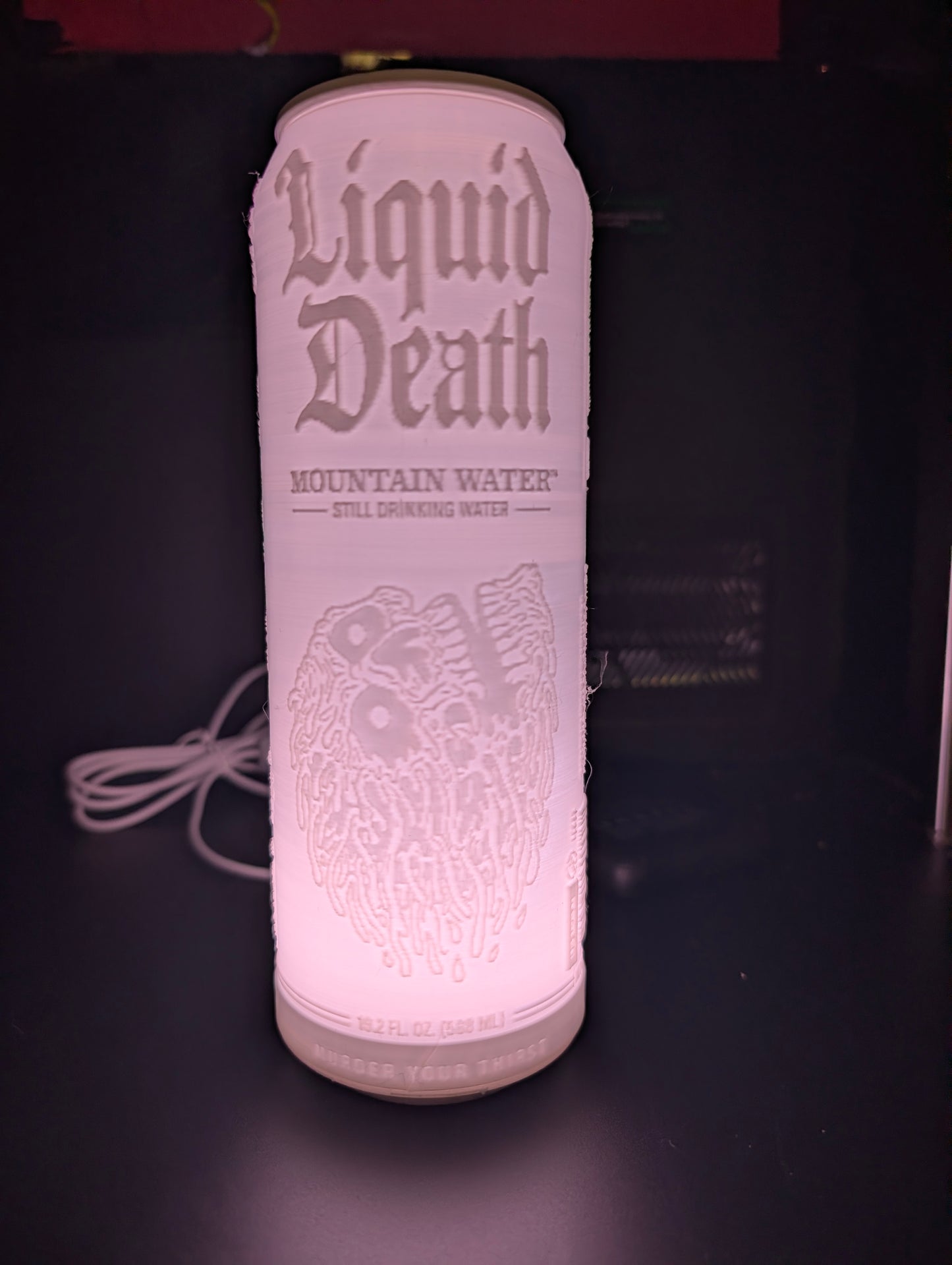 Liquid Death Can Light
