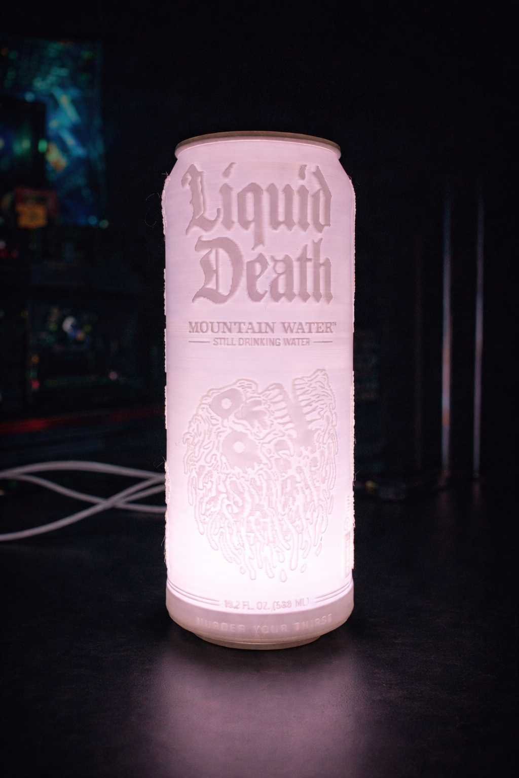 Liquid Death Can Light