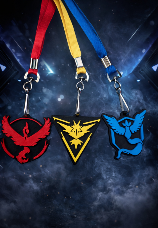 Pokémon GO NFC Team Keyring