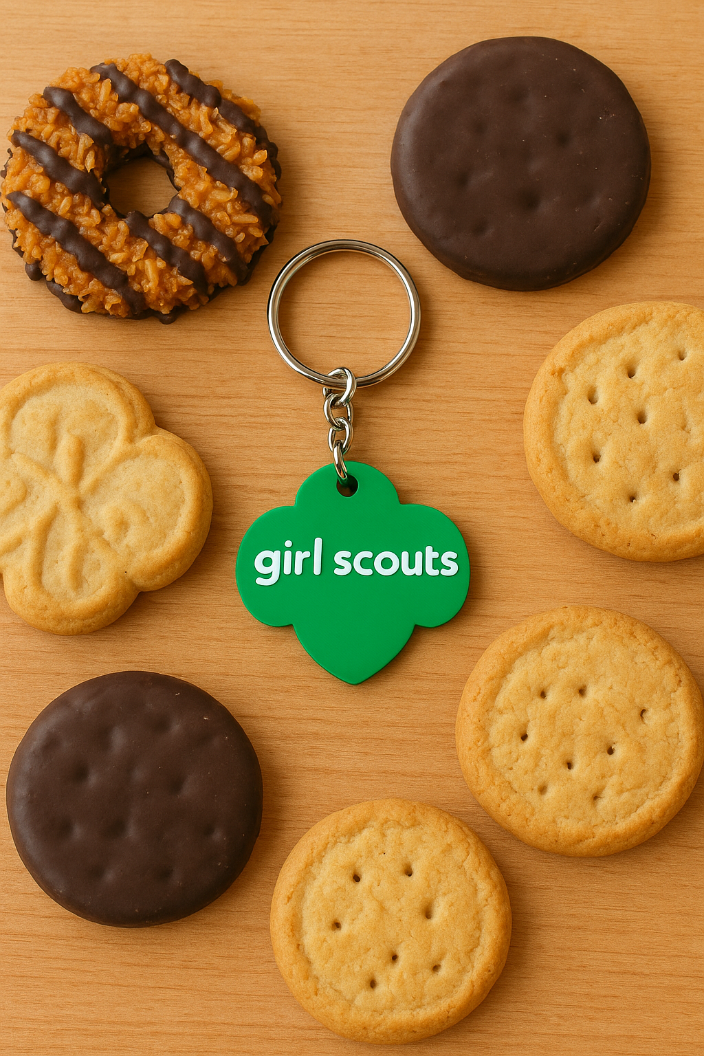 Girl Scout Key Chain